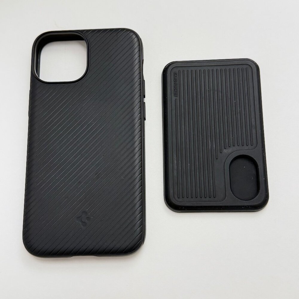 Spigen iPhone 13 Mini Mag Armor (MagFit) MagSafe TPU Case + Wallet Matte Black